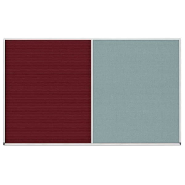Enclosed Corkboard, 1 Door, 48"x36", 4" Fra